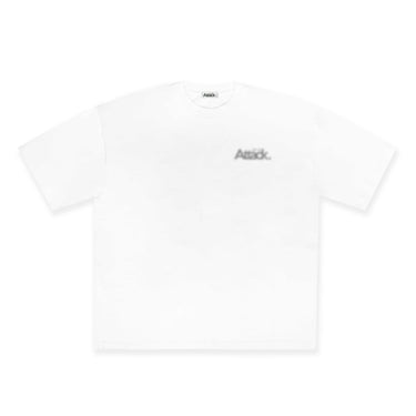 REFLECTIVE LOGO TEE (WHITE)