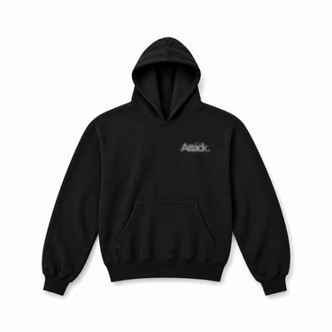 REFLECTIVE LOGO HOODIE (BLACK)
