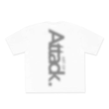 REFLECTIVE LOGO TEE (WHITE)