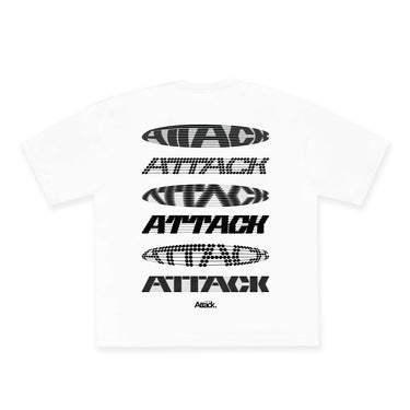 MULTI LOGO TEE/ZIP HOOD (WHITE)