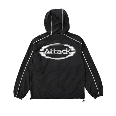 REFLECTIVE WINDBREAKER JACKET (BLACK)