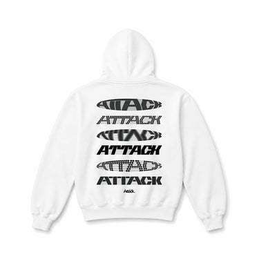 MULTI LOGO TEE/ZIP HOOD (WHITE)
