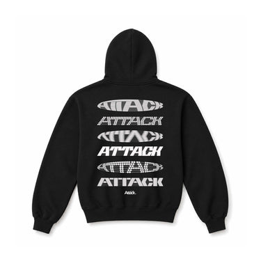 MULTI LOGO TEE/ZIP HOOD (BLACK)